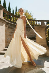 Crepe + Chiffon Dress | Made To Order