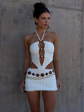 TIAN MINI DRESS CREAM
