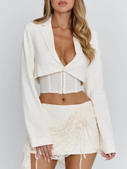 TOSCANA SKIRT IVORY