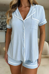Siesta Top - Baby Blue