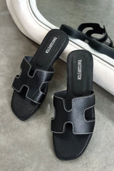 Valia Slides - Black