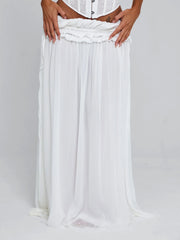 LUBELA MAXI SKIRT WHITE