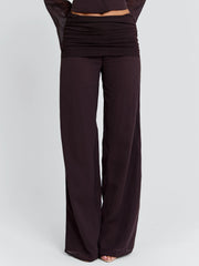 LENNA PANT CHOCOLATE