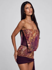 SURA MINI DRESS CELINE