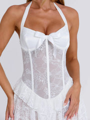 ELYZA MINI DRESS WHITE