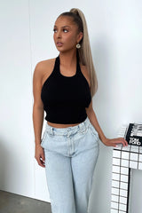 Shauna Knit Top - Black