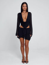 FEENA MINI DRESS BLACK
