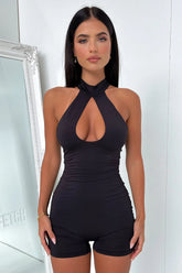 Evoke Playsuit - Black