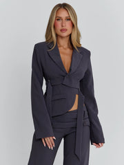 RIVERIA PANT CHARCOAL