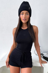 Natalia Singlet - Black