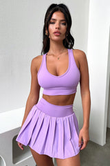 Alani Sports Bra - Purple