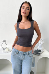 Kyana Singlet - Grey