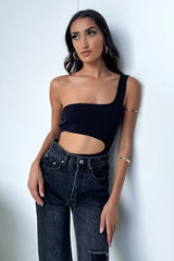 Foxy Bodysuit - Black