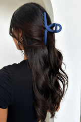 Kayla Claw Clip - Blue