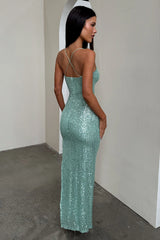 Alina Maxi Dress - Sage