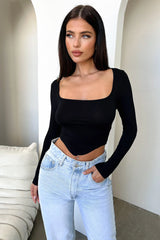 Nada Crop - Black