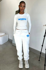 Series 5 Long Sleeve Tee - White