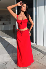Nakia Top - Red