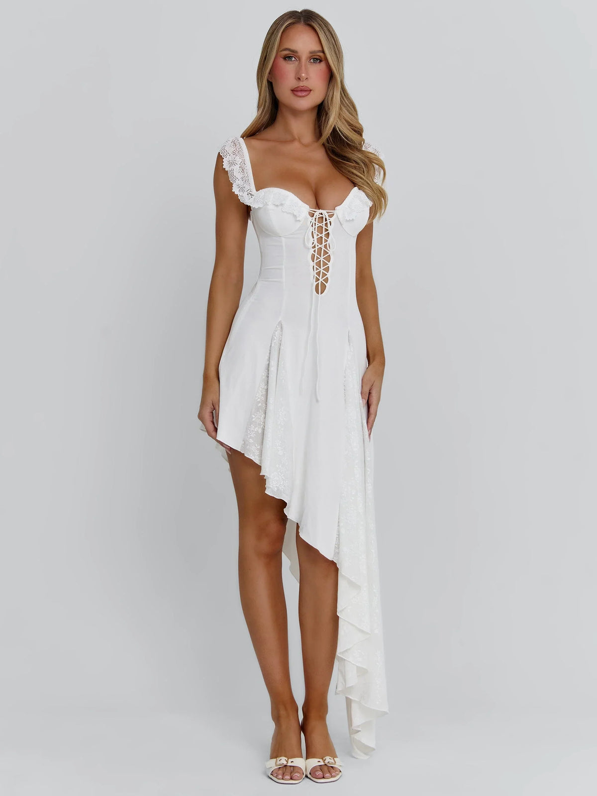 BRISA MAXI DRESS WHITE