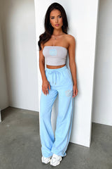 Beckham Bandeau Top - Grey