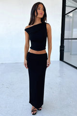 Vamika Maxi Skirt - Black