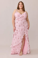 Chiffon Floral Print Dress | Made To Order