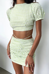 Gabby Skirt - Green