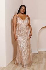 Geo Sequin Dress | Made To Order