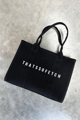 Xenia Small Tote Bag - Black