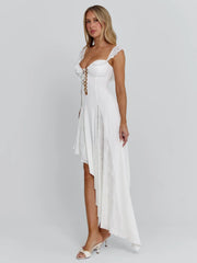BRISA MAXI DRESS WHITE