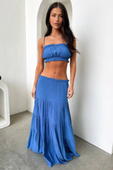Selina Crop - Royal Blue
