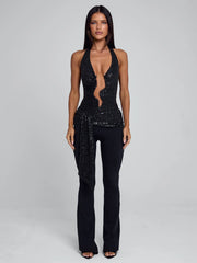 SONYAI JUMPSUIT BLACK