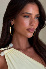 Huda Hoops - 18K Gold Plated
